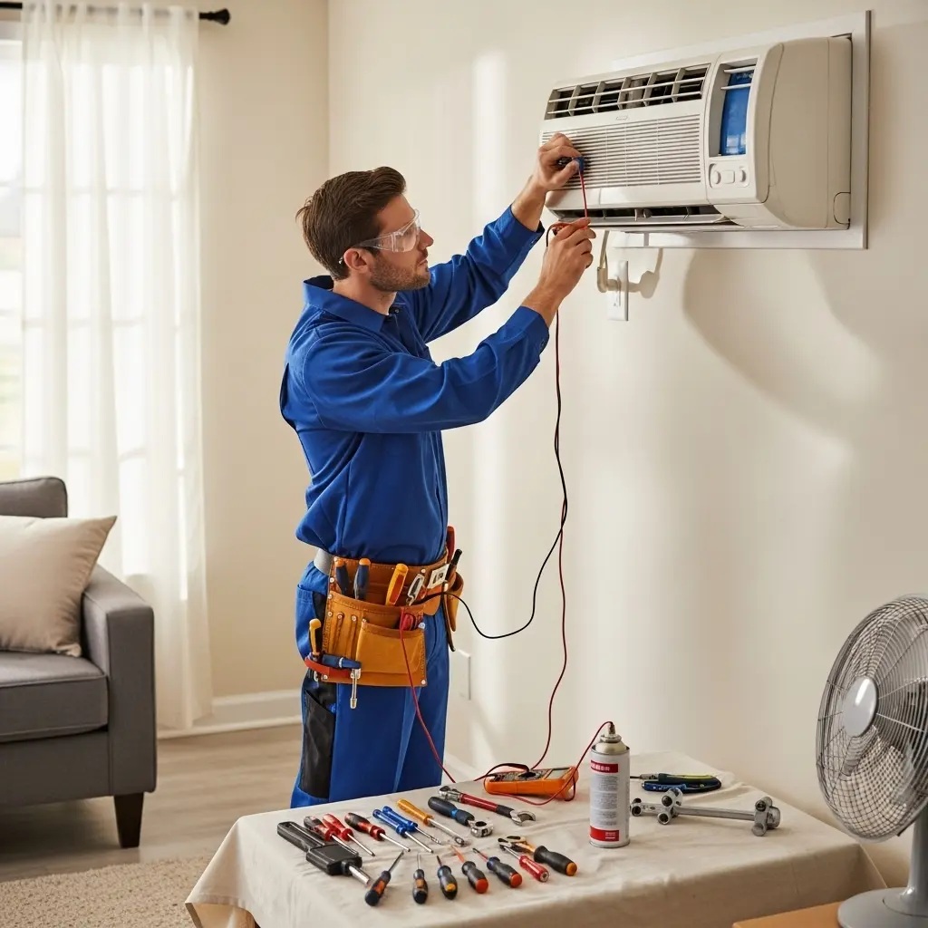 Sincan Bosch Bosch klima gaz dolumu ve bakım – Enerji verimliliği artırıldı. - Teknik servis örneği